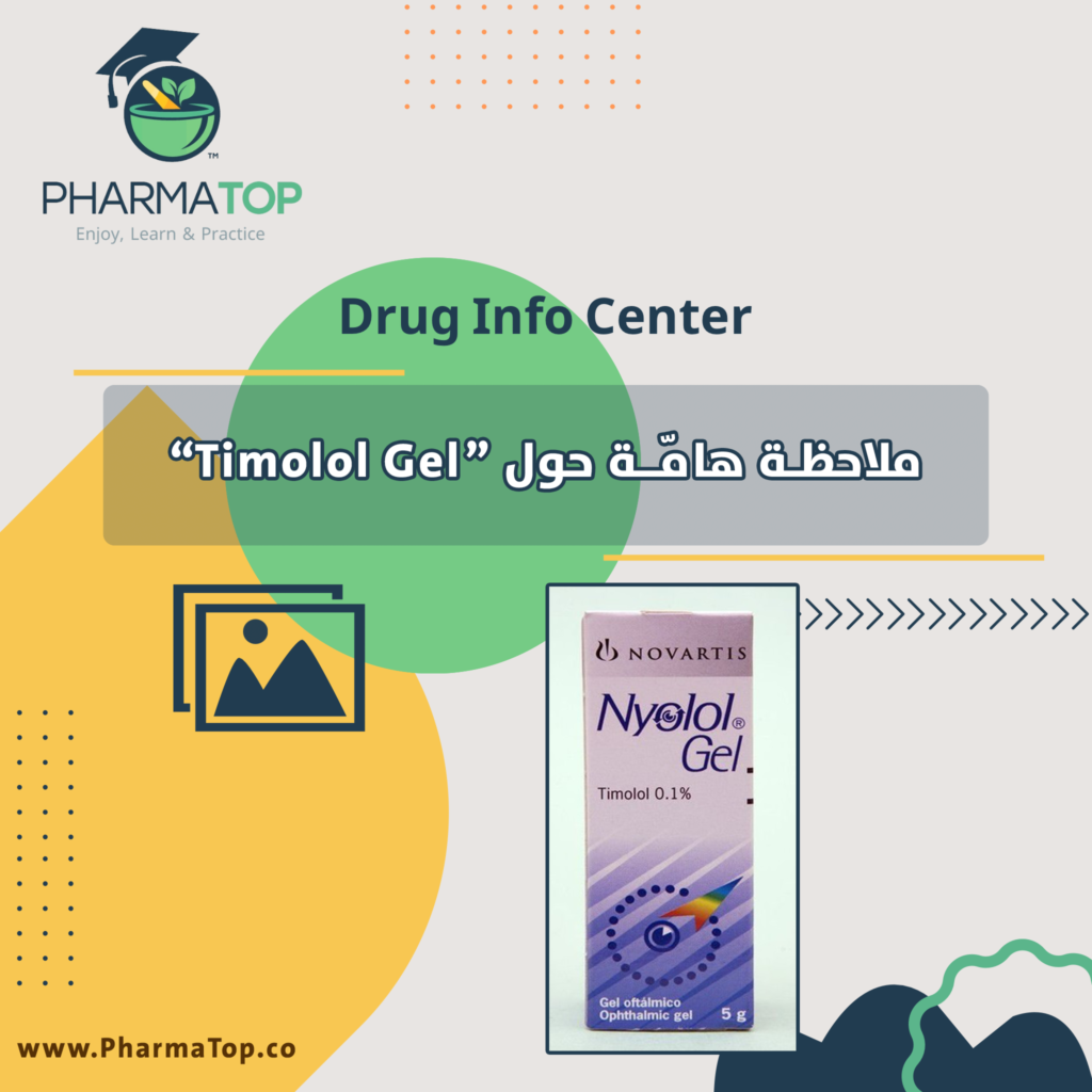 Timolol gel
